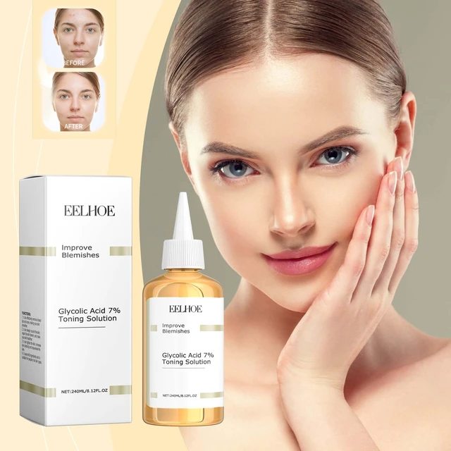 Alt view image 2 of 6 - 7% Glycolic Acid Toner Gentle Formula Hydrating & Nourishing Non-Sticky Refreshing Facial Skin Care