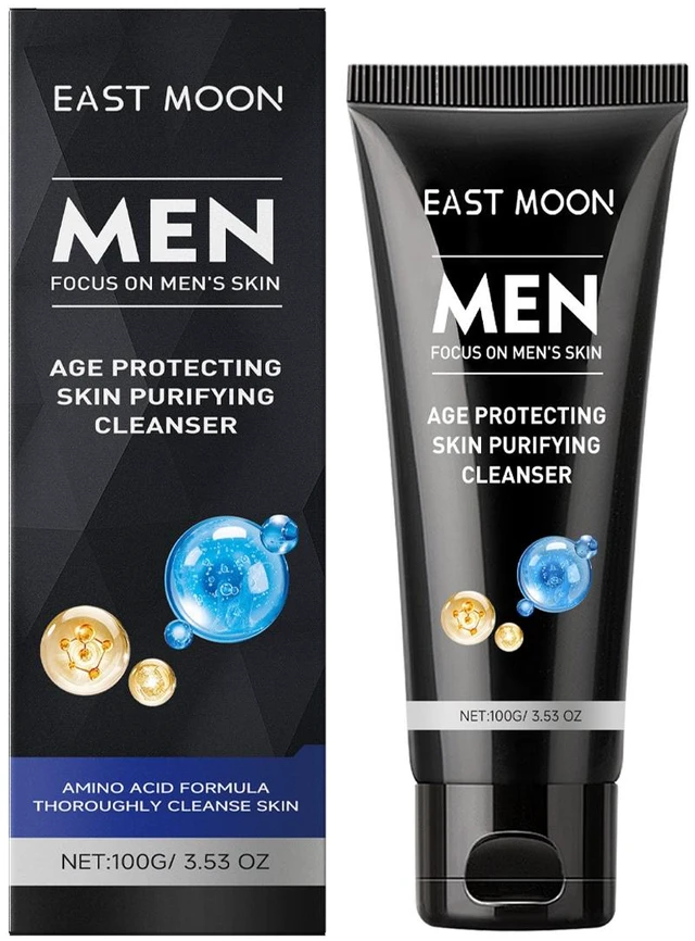 Main image of Hydrating & Refreshing Cleanser That Won't Tighten Skin, Men's Amino Acid Gentle Face Wash