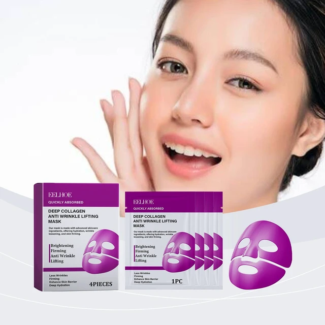 Alt view image 2 of 6 - Boxed Collagen Hydrating Face Mask for Gentle Skin Moisture Care
