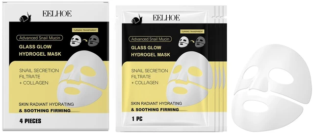 Main image of Boxed Snail Mucin Hydrating Face Mask - Triple Action Moisturizing & Firming Skin Care