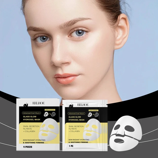 Alt view image 2 of 7 - Boxed Snail Mucin Hydrating Face Mask - Triple Action Moisturizing & Firming Skin Care