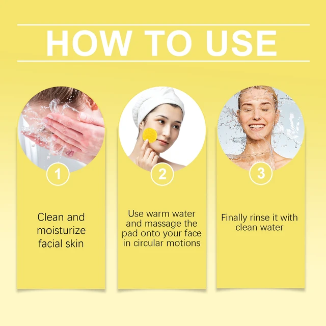 Alt view image 5 of 5 - Soothing & Deep Cleaning Pads, Kojic Acid Turmeric Cutin Care Cleansing Cotton Pads - Gentle Skin Exfoliation