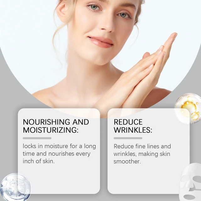 Alt view image 3 of 6 - Collagen Hydrating Sheet Mask - Nourishing & Moisturizing Skin Care Patch