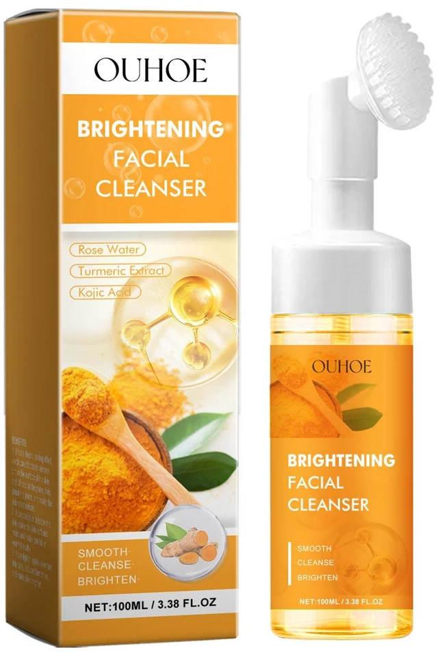 Main image of Hydrating & Nourishing Skincare without Tightness, Turmeric Face Wash for Gentle Deep Cleansing