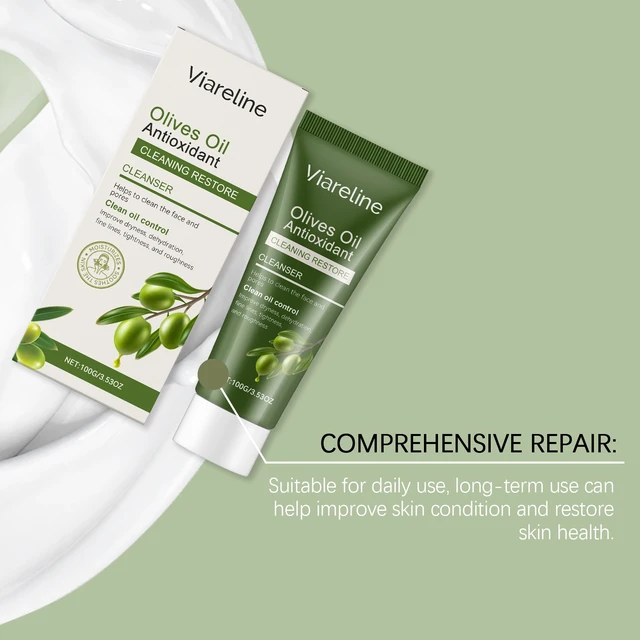 Alt view image 2 of 5 - Smooth Texture, Olive Oil Gentle Cleanser for Soothing Dry Skin and Achieving a Fine