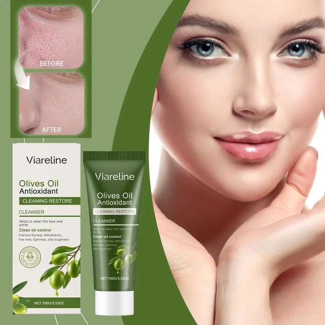 Main image of Smooth Texture, Olive Oil Gentle Cleanser for Soothing Dry Skin and Achieving a Fine