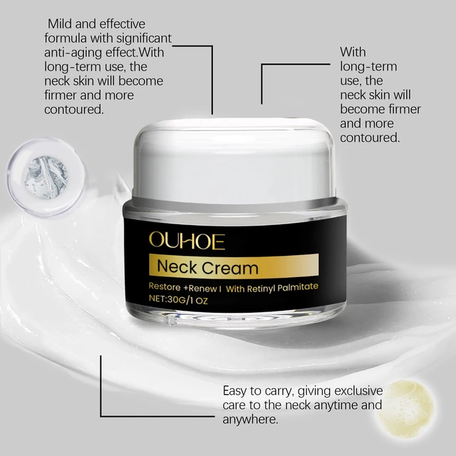 Alt view image 3 of 6 - Neck Firming Moisturizer Hydrating Anti-Aging Skin Care Cream for Tightening and Cleansing