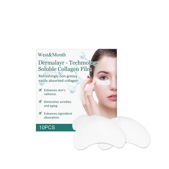 Alt view image 7 of 7 - West & Month Collagen Sheet Mask Anti-Wrinkle Hydrating Firming Brightening Paste