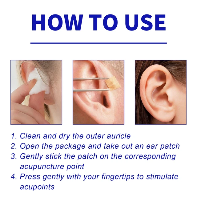 Alt view image 6 of 7 - Ear Acupoint Lymphatic Relief Stickers for Swelling Reduction & Body Shaping