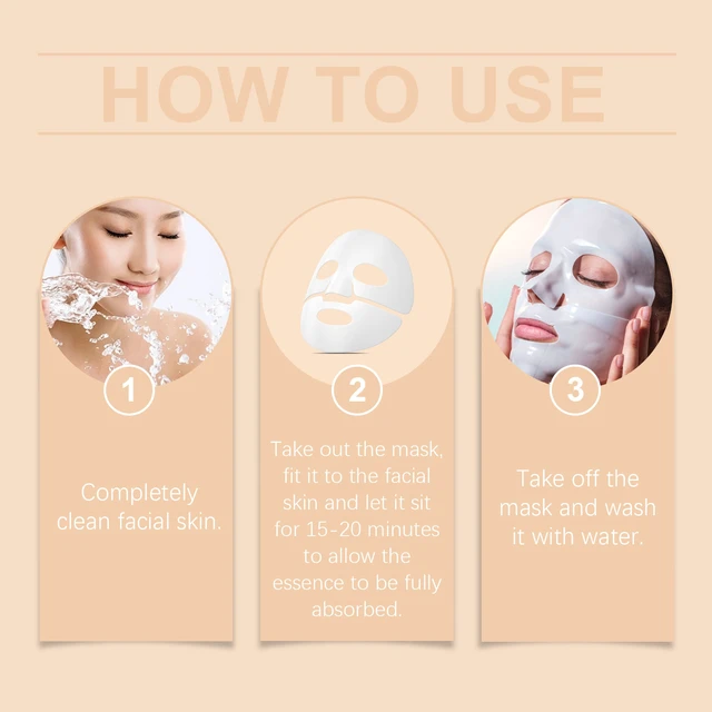 Alt view image 5 of 6 - Astaxanthin Anti-Wrinkle Face Mask (Bag) Soft Hydrating Moisturizing Skin Care