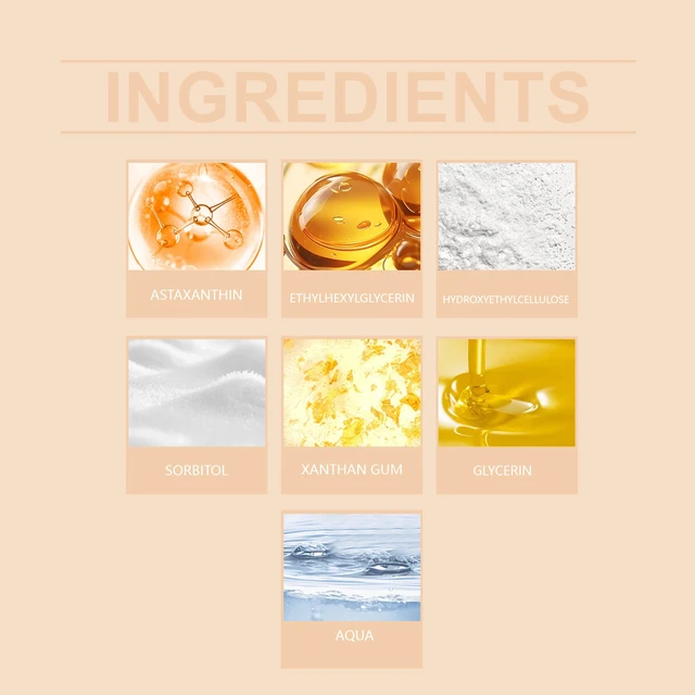 Alt view image 4 of 6 - Astaxanthin Anti-Wrinkle Face Mask (Bag) Soft Hydrating Moisturizing Skin Care