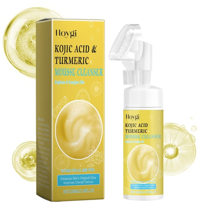 Main image of Exfoliating & Massage - Mild Skin Care Wash, Gentle Turmeric Facial Cleanser for Moisturizing