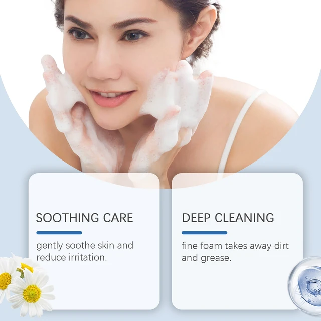 Alt view image 4 of 6 - Moisturized & Hydrated Skin, Hyaluronic Acid Facial Cleanser - Gentle Foaming Wash for Soft