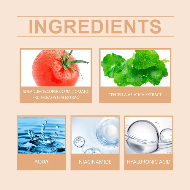 Alt view image 5 of 6 - Oil Control & Hydrating Skincare, Pore Refining, Tomato Facial Wash - Mild Deep Cleansing