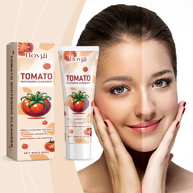 Alt view image 2 of 6 - Oil Control & Hydrating Skincare, Pore Refining, Tomato Facial Wash - Mild Deep Cleansing