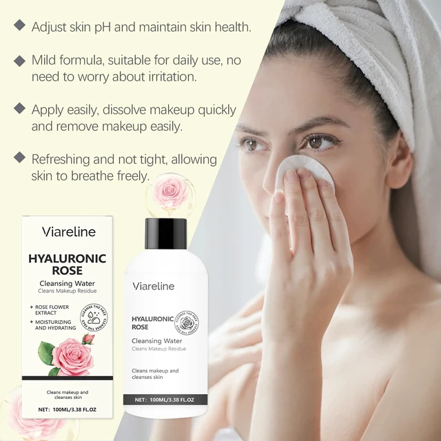 Alt view image 2 of 5 - Non-Tight Skin, Refreshing & Moisturizing Makeup Remover for Bright, Rose Cleansing Balm: Gentle