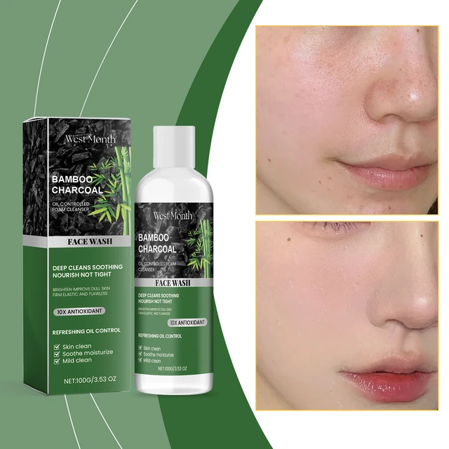 Alt view image 2 of 6 - West Month Charcoal Face Wash Deep Cleansing Oil Control Hydrating Refreshing Facial Soap