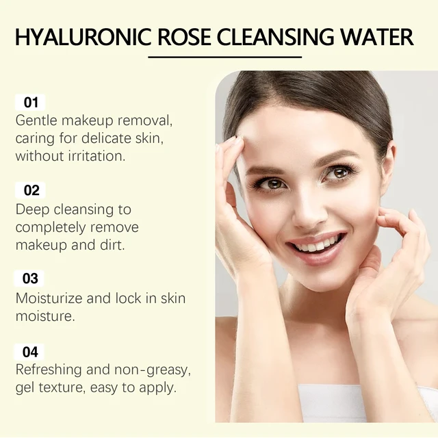Alt view image 3 of 5 - Non-Tight Skin, Refreshing & Moisturizing Makeup Remover for Bright, Rose Cleansing Balm: Gentle