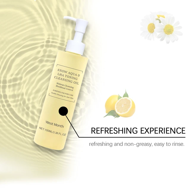Alt view image 4 of 6 - Pore Refreshing & Moisturizing Skincare, West Month Gentle Citrus Cleansing Oil for Makeup Removal