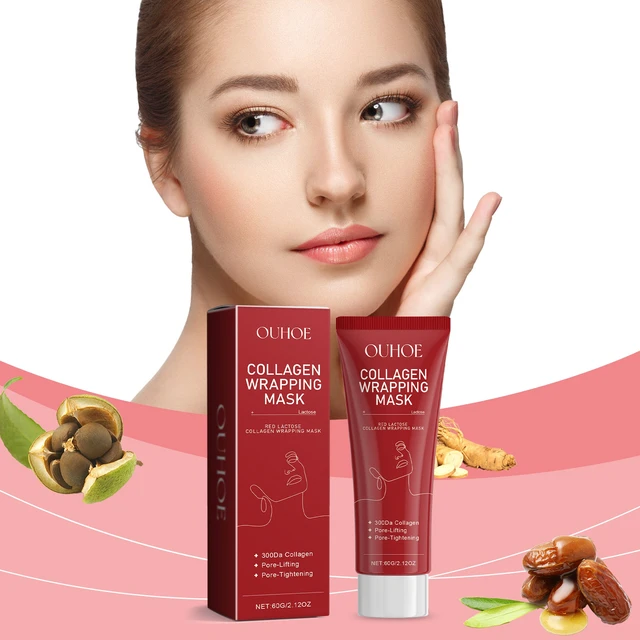 Alt view image 2 of 6 - Softening & Firming Skin, Moisturizing, Red Lactose Collagen Eye Mask for Hydration