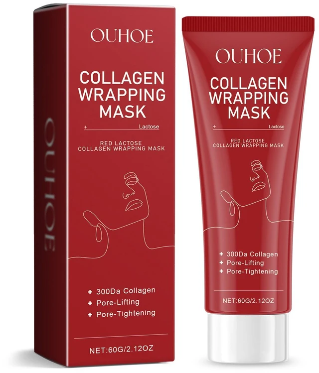Main image of Softening & Firming Skin, Moisturizing, Red Lactose Collagen Eye Mask for Hydration