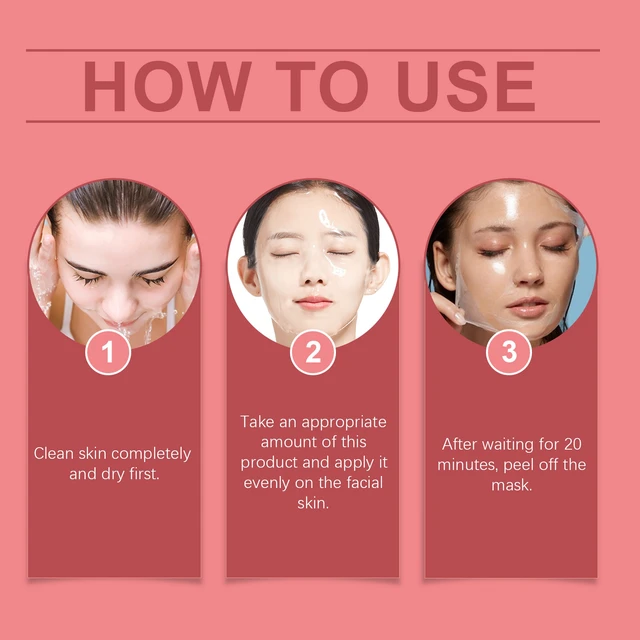 Alt view image 6 of 6 - Softening & Firming Skin, Moisturizing, Red Lactose Collagen Eye Mask for Hydration