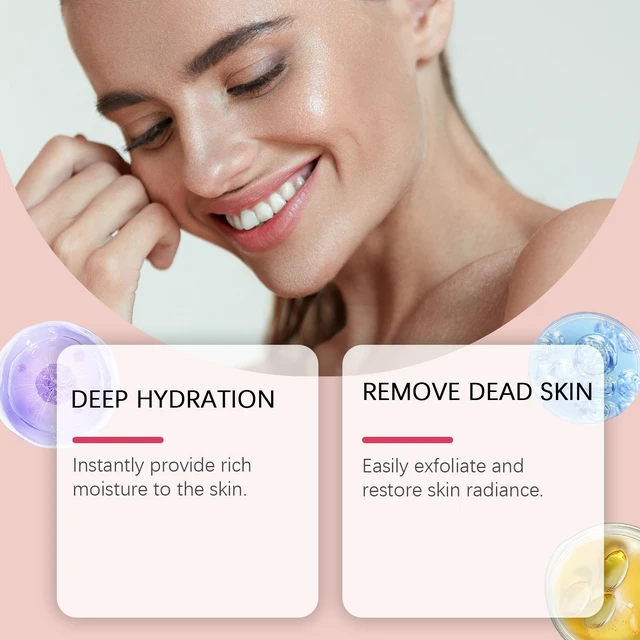 Alt view image 3 of 5 - Hydrating & Moisturizing Skincare, Pore Refining, Blackhead Removal, Peel-Off Collagen Face Mask with Spatula - Deep Cleansing