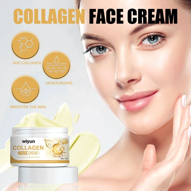 Alt view image 3 of 6 - Hydrating & Anti-Wrinkle Care, WIYUN Collagen Moisturizing Cream for Firming