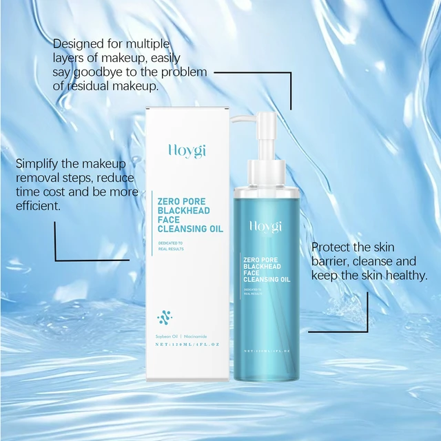 Alt view image 4 of 6 - Deep Gentle Facial Cleansing Oil for Face Eyes Lips Makeup Remover Soothing Clear Tight