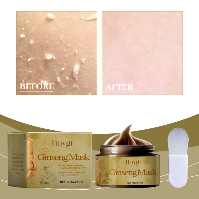 Alt view image 2 of 6 - Firming & Gentle Deep Cleansing Face Care, Moisturizing, Ginseng Peeling & Exfoliating Mask - Hydrating