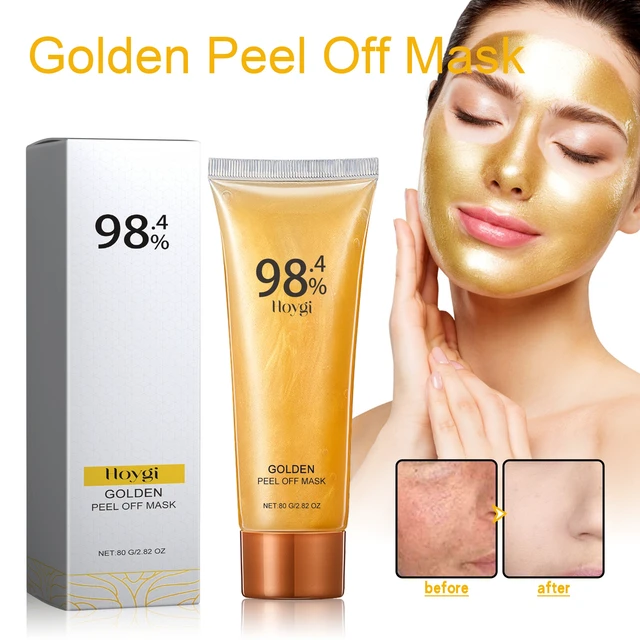 Alt view image 2 of 6 - Gold Peel Off Mask Deep Cleansing Blackhead Removal Anti-Wrinkle Firming Facial Care