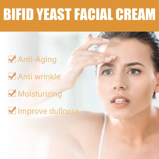 Alt view image 4 of 6 - Dual-Split Yeast Cream Hydrating Firming Anti-Aging Skin Brightening Moisturizer