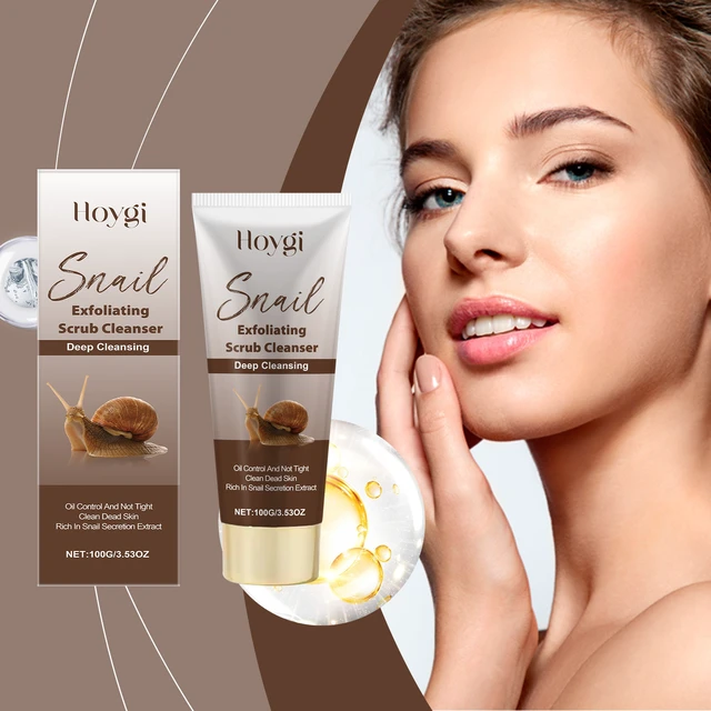 Alt view image 2 of 6 - Snail Hydrating Cleanser Mild Moisturizing Facial Oil No Tightness Face Wash
