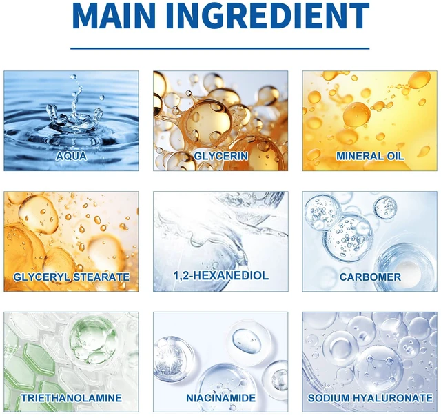 Alt view image 5 of 6 - Men's Multi-Action Cream Hydrating Cleansing Pore Minimizing Acne Treatment Smoothing Skin