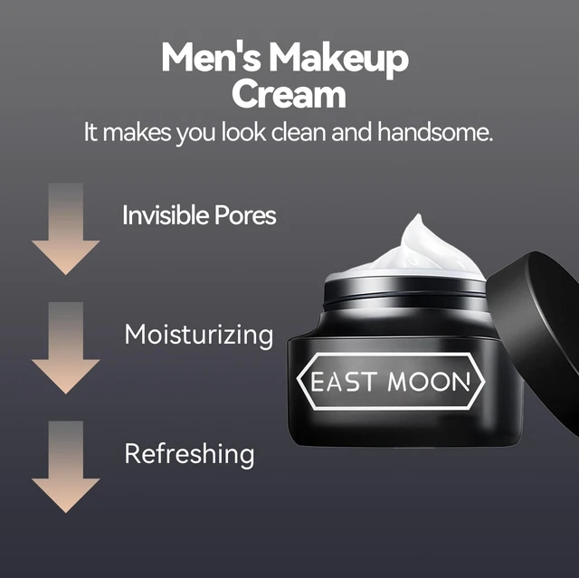 Alt view image 5 of 7 - Hydrating & Brightening Moisturizer, Men's Cream Concealer for Acne Scars