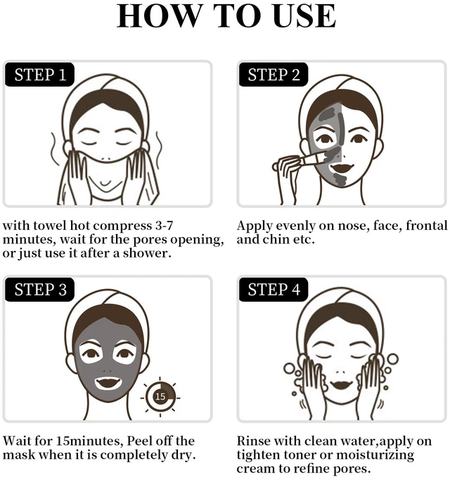 Alt view image 6 of 7 - Charcoal Deep Cleansing Face Stick for Blackhead Removal & Pore Care Solid Mask