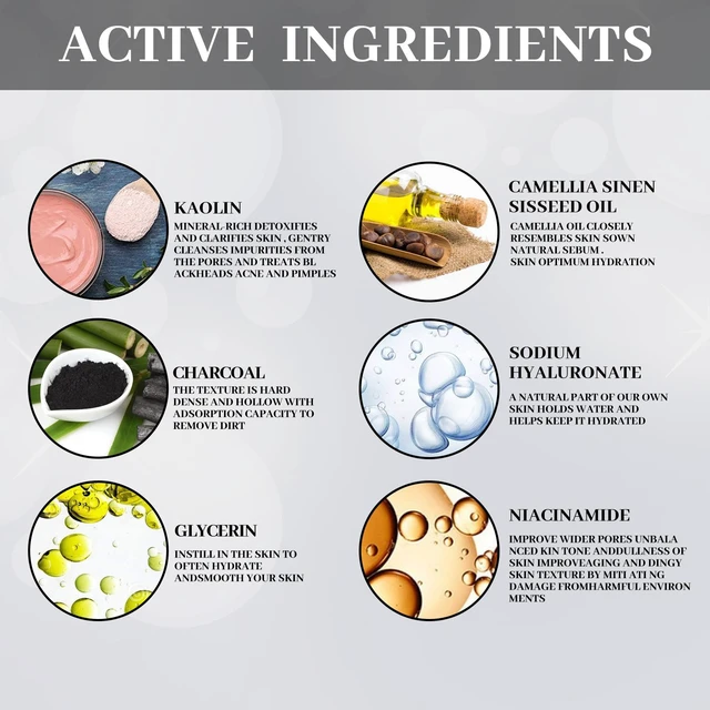 Alt view image 5 of 7 - Charcoal Deep Cleansing Face Stick for Blackhead Removal & Pore Care Solid Mask