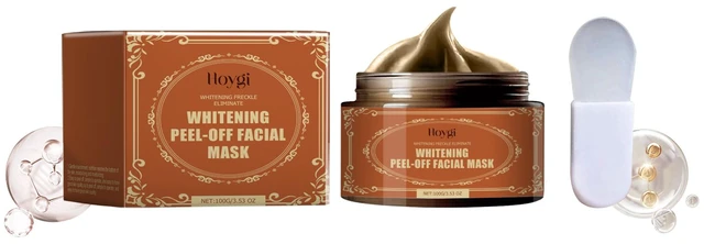 Main image of Brightening & Hydration, Firming, Peel Off Mask with Scraper - Gentle Facial Cleanser for Oil Control