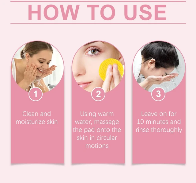 Alt view image 6 of 6 - Hydrating & Moisturizing Skincare, Turmeric Face Cleansing Pad for Gentle Exfoliation