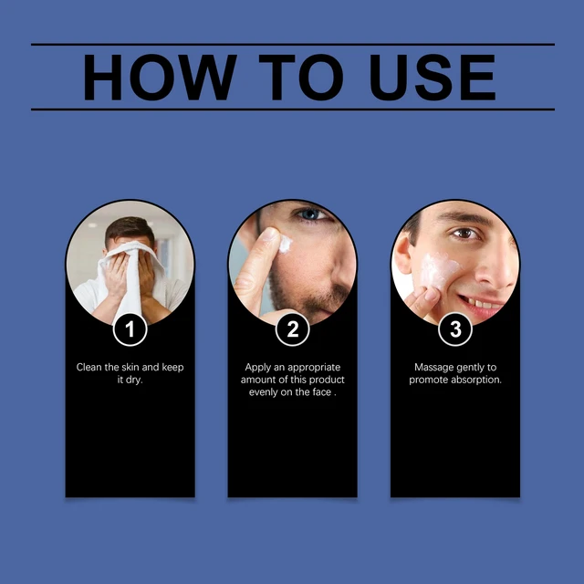 Alt view image 5 of 5 - Soothing & Moisturizing Facial Lotion, Men's Hydrating Face Cream - Nourishing