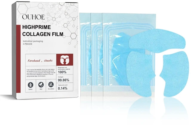 Main image of Gentle Moisturizing Collagen Facial & Eye Mask Set for Skin Nourishment