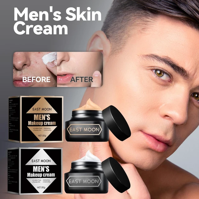 Alt view image 3 of 7 - Hydrating & Brightening Moisturizer, Men's Cream Concealer for Acne Scars