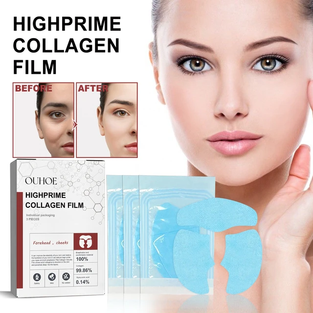 Alt view image 2 of 6 - Gentle Moisturizing Collagen Facial & Eye Mask Set for Skin Nourishment