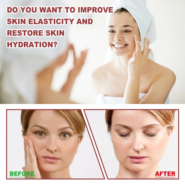 Alt view image 4 of 6 - Gentle Moisturizing Collagen Facial & Eye Mask Set for Skin Nourishment