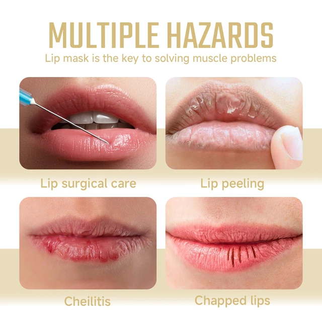 Alt view image 3 of 6 - Hydrating and Moisturizing Light Repair Balm, West Month Collagen Lip Mic Paste for Dry Lips