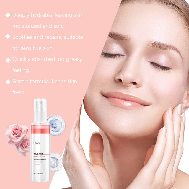 Alt view image 4 of 6 - Niacinamide Rose Hydrating Facial Mist Gentle Daily Skin Care Wet Compress Spray