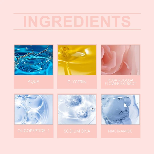 Alt view image 5 of 6 - Niacinamide Rose Hydrating Facial Mist Gentle Daily Skin Care Wet Compress Spray