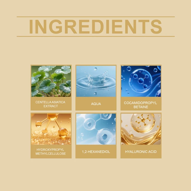 Alt view image 4 of 5 - Deep Cleansing Moisturizer for Softening Skin & Removing Impurities, HANCHOBIT Hydrating Face Wash Foam