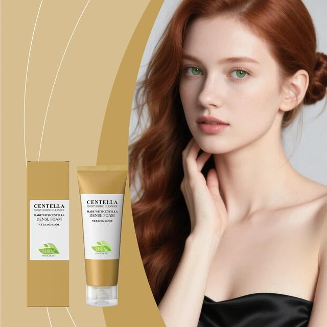 Main image of Deep Cleansing Moisturizer for Softening Skin & Removing Impurities, HANCHOBIT Hydrating Face Wash Foam