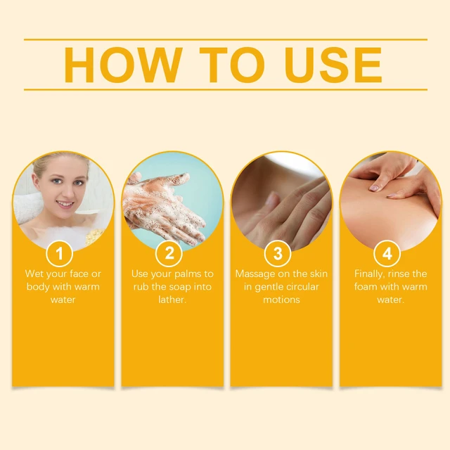 Alt view image 6 of 6 - Floral Skin Care Soap Gentle Body Cleanser Removes Dirt & Dead Skin Cells Fresh Fragrance